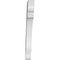 Ekena Millwork 3 1/2-in. W x 24-in. D x 36-in. H Olympic Architectural Grade PVC Knee Brace BRCP035X24X36OLY - alternate 5
